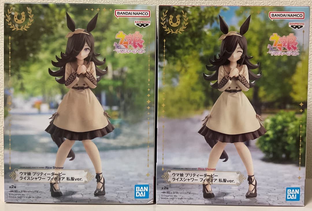 Uma Musume Pretty Derby Rice Shower Figure Casual Wear Version.
