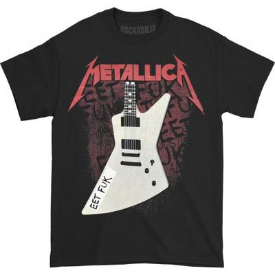 Metallica Unisex Adult Eet Fuk Back Print T-Shirt
