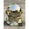 Anchor Diving Helmet Vintage Divers Helmet Deep Sea US Navy Mark IV 18 Inch Solid Steel And Brass Replica Gift