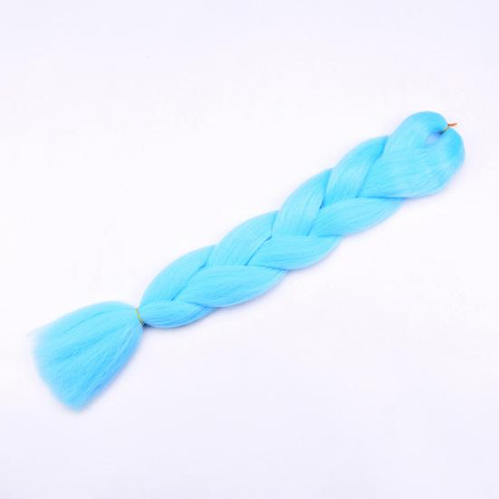 Dam Jumbo Crochet Braiding Ombre Color Synthetic Kanekalon Hårförlängningar