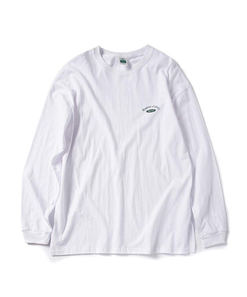 SUPERSUB Signature Logo Classic Long Sleeve Tee - White