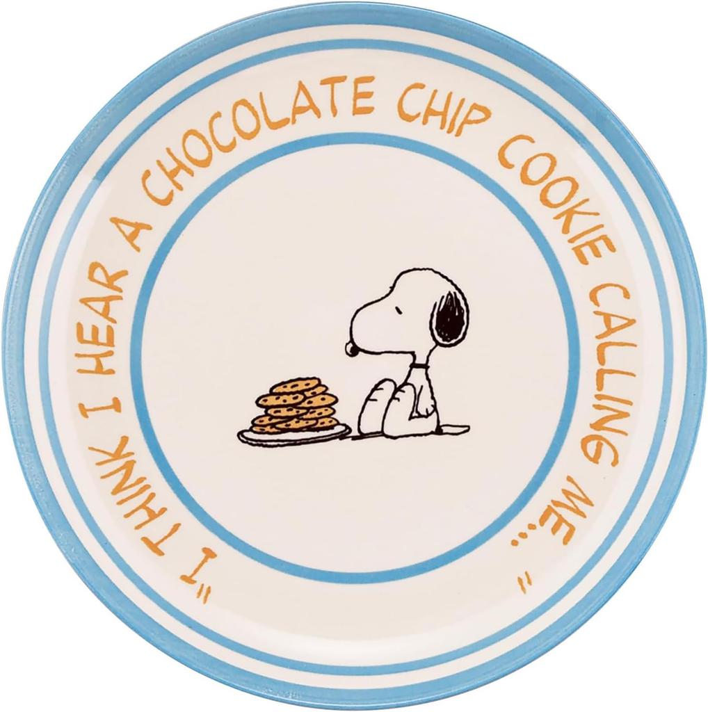 PEANUTS Snoopy Trio Plate Set large serving pasta diameter x 2cm Mino Yamaka Made in Recycled Tableware for SDG Initiatives (3 plates, plates, plates,