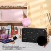 Newseego Small Makeup Cosmetic Large Storage Gadget Travel Black Women's Pouch, Pouch, Cute, Capacity, Stylish, Water-Repellent, Pouch, Case,