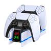 Ps5 Controller Charger Station For Playstation 5 Dualsense/Dualsense Edge, Charging Station With 10 Led Light