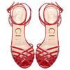 GUCCI Slim Heel High Heels Women's Red 538189 BNC00 6433