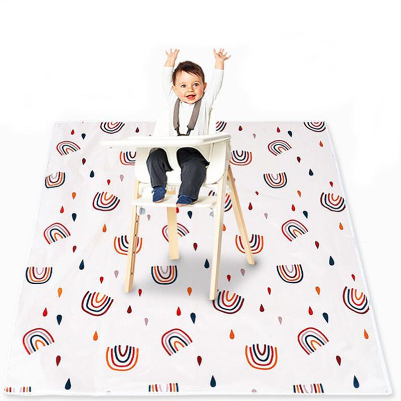 

Детские коврики для стульчика, нескользящие коврики, игровые коврики, коврики для пикника, противогрязные водонепроницаемые коврики для стульев A