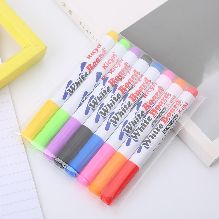 Creative Floating Whiteboard Pen for Students - Erasable, Fun, Multicolored (8 or 12 Options)