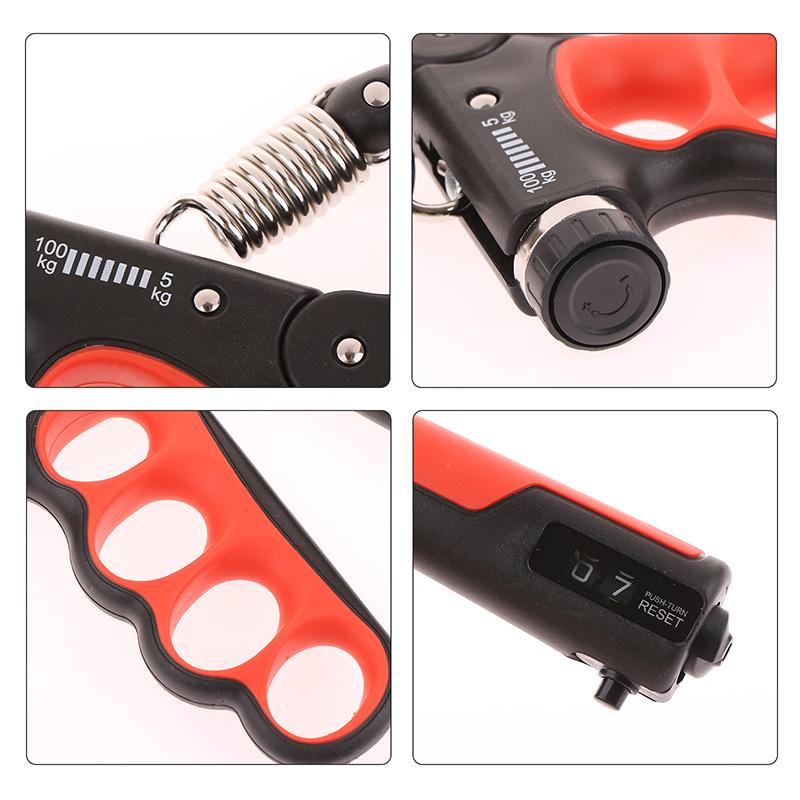 5-100Kg Hand Gripper Gym Wrist Expander Hand Strengthener Adjustable Dynamometer Hand Grip Finger Forearm Trainer Muscle Recover