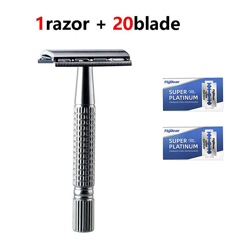 Old-fashioned Razor Blades Manual Shaving Blades Face Shaving Blades Double-sided Razor Blades for Men Razors for Shaving Men