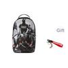 New SPRAYGROUND PVC Backpack Regular Unisex Black W1035706