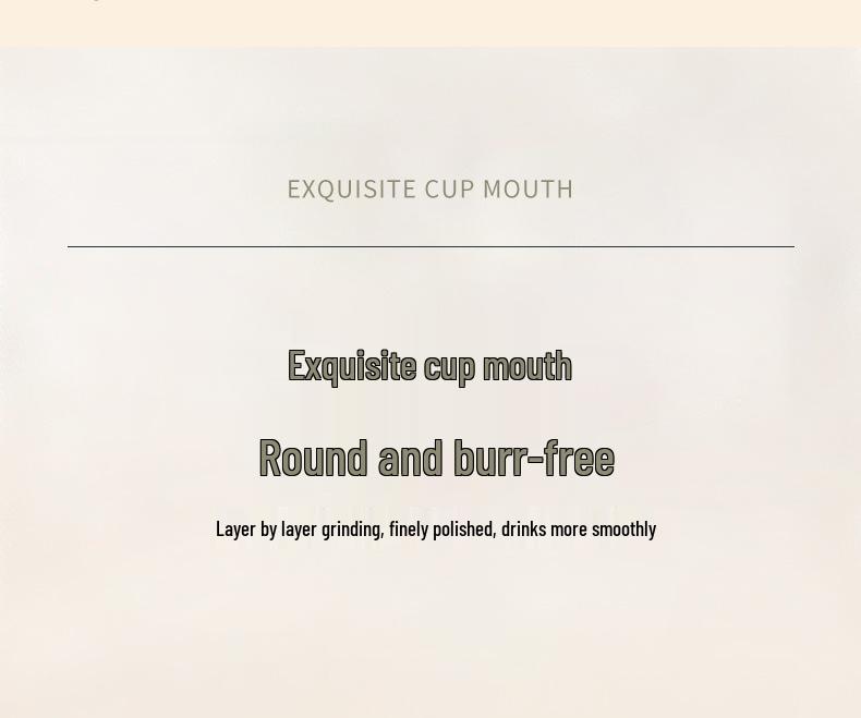 New Guofeng Chubby Insulated Mug with Handle - Portable Outdoor Pocket Cup