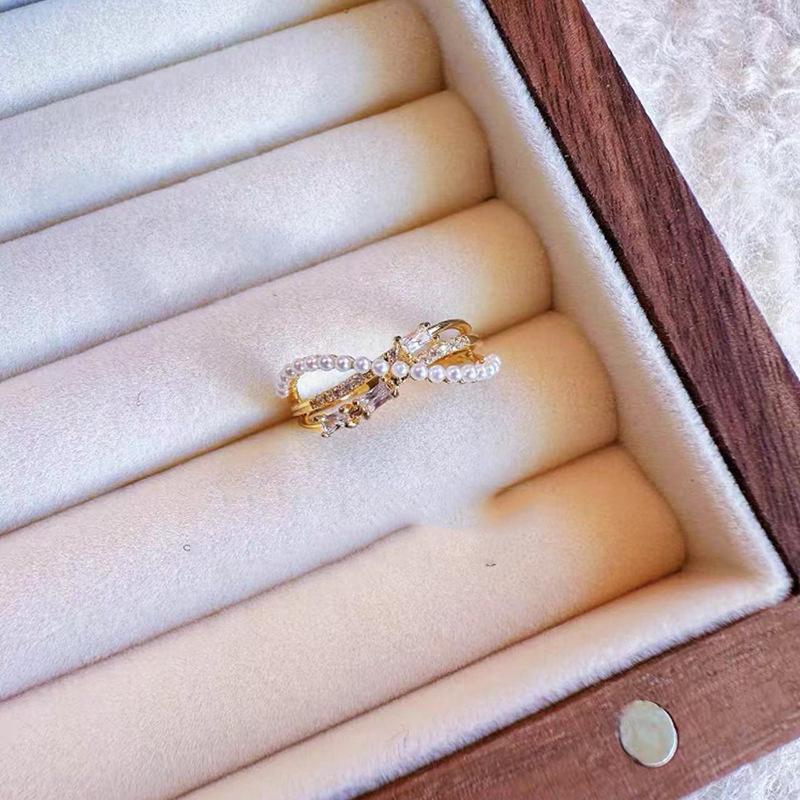 Schmetterling Emaille Bunter Ring für Frauen Verstellbares Offenes Design Einzigartiger und Schicker Schmuck