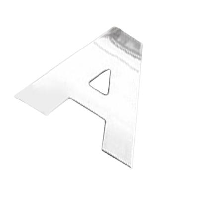 Rebornsun Adhesive Letter Stickers, Car Emblems, Badge Letters | Dustproof Car Bumper Sticker -