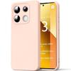 Protective Case - Xiaomi - Redmi Note 13 5G - Matte Silicone - Shockproof - Pink
