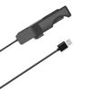 Uhr-Ladekabel für GBD-H2000 Ladestation Cradle Uhr USB-Ladekabel Ladehalter Schwarz 80cm