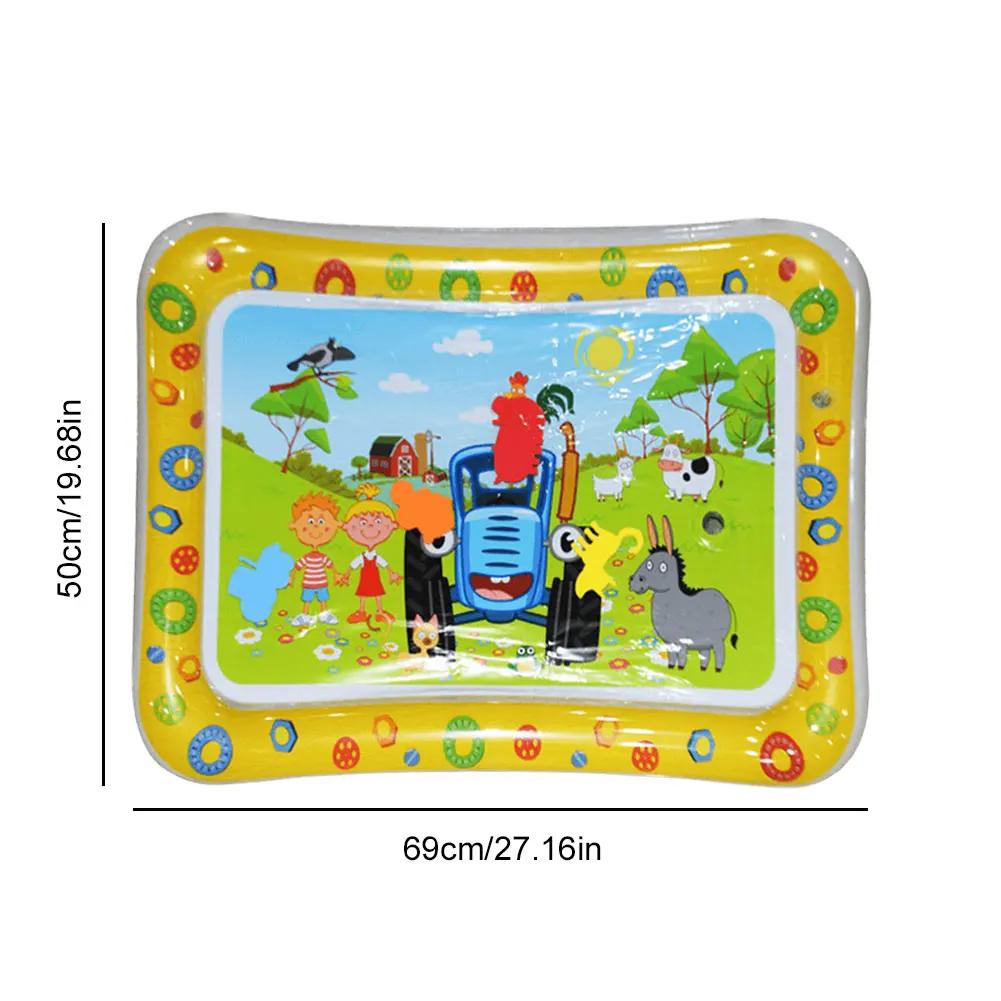 Water Sensor Play Mat for Cats Sensory Water Playmat Cat Toys Thickened Sleeping Water Pad ummer Dog Cooling Mat Pet Supplies