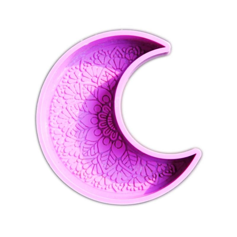 Silicone Molds Moon Candle Molds Handmade DIY Soap Baking Molds Star Shaped Castings Molds Resin Molds for Candle Making