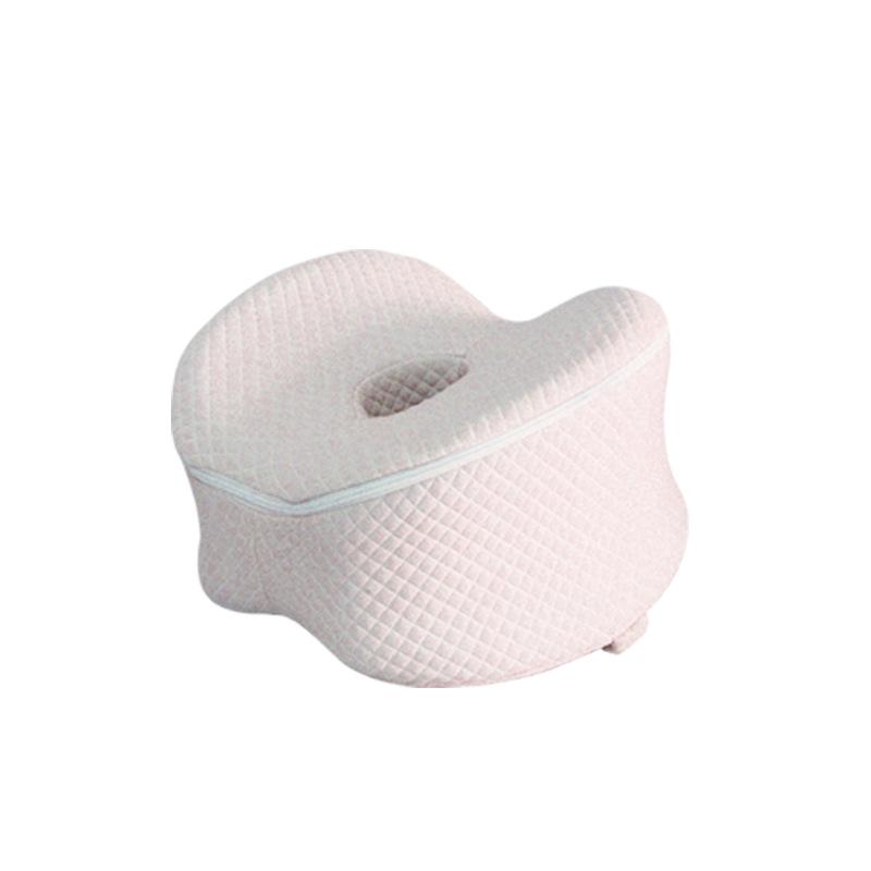

Cross-Border Apple-Shaped Memory Foam Knee Pillow – Breathable Leg Support for Side Sleepers розовый