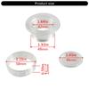 1.63Inch Patios Table Umbrella Hole Rings Plug Pool Umbrella Sleeve StabilIty Hole Insert for Gardens Yard and Poolside