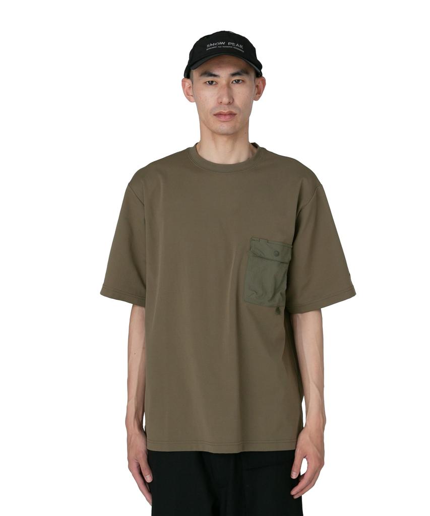 Snow Peak Insect Shield T-Shirt, size LOLIVETS-25SU001, perfect for festivals, camping, and outdoor activities