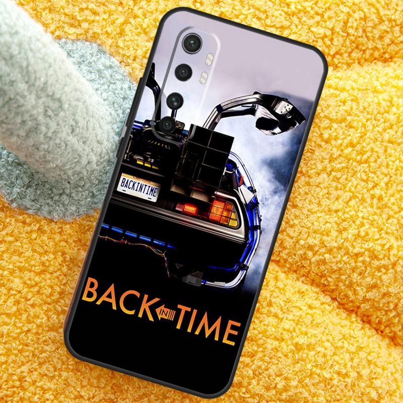 Back To The Future Time Machine Case For Xiaomi 15 Ultra 14 13T 14T 15T 17 Pro Max  Cover For POCO X7 Pro X5 X6 F5 F6 F7 F8
