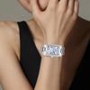 Citizen Eco-Drive Series Silver Waterproof Watch 30mm Stainless Steel Band Women Watches EX1030-54D