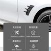 Carbon Fiber Look Car Front Fender Side Air Vent Cover Trim Shark Gills Stickers