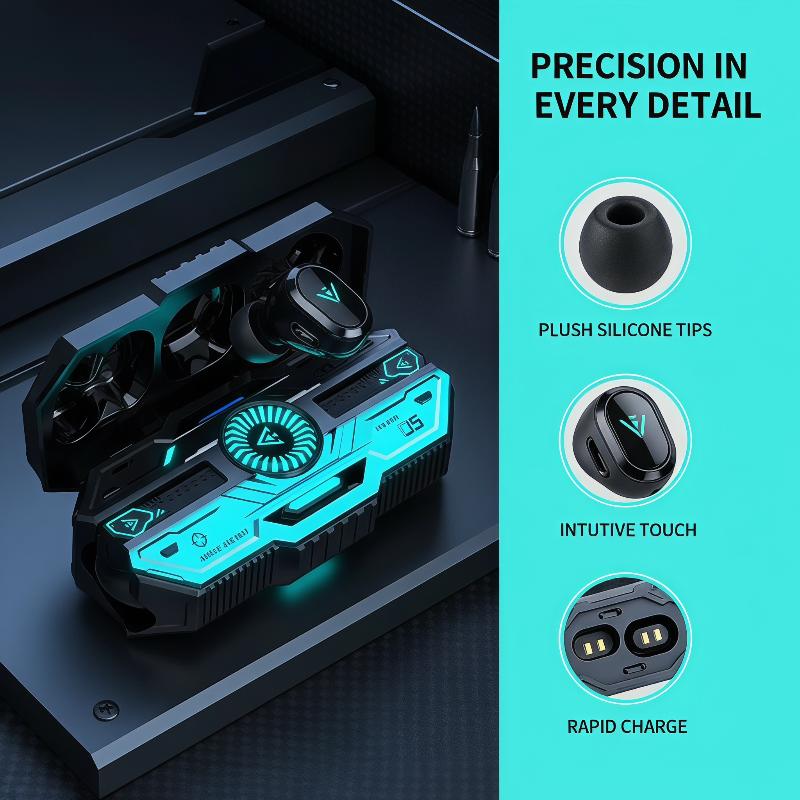 Esports Wireless Gaming Earbuds With Low Latency Long Battery Perfect For Mobile Gaming Sports Daily Use