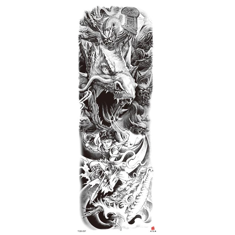 High Quality Temporary Body Arm Sticker Fake Temporary Tattoo Arm