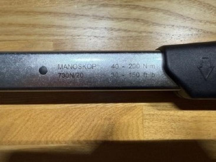 Used STAHLWILLE Torque Wrench Set 730N/20S 40-200Nm  Made In Germany