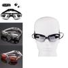 Waterproof Swimming Glasses And Antifog Colorful Plating Small Mirror Racing Swim Glasses Set