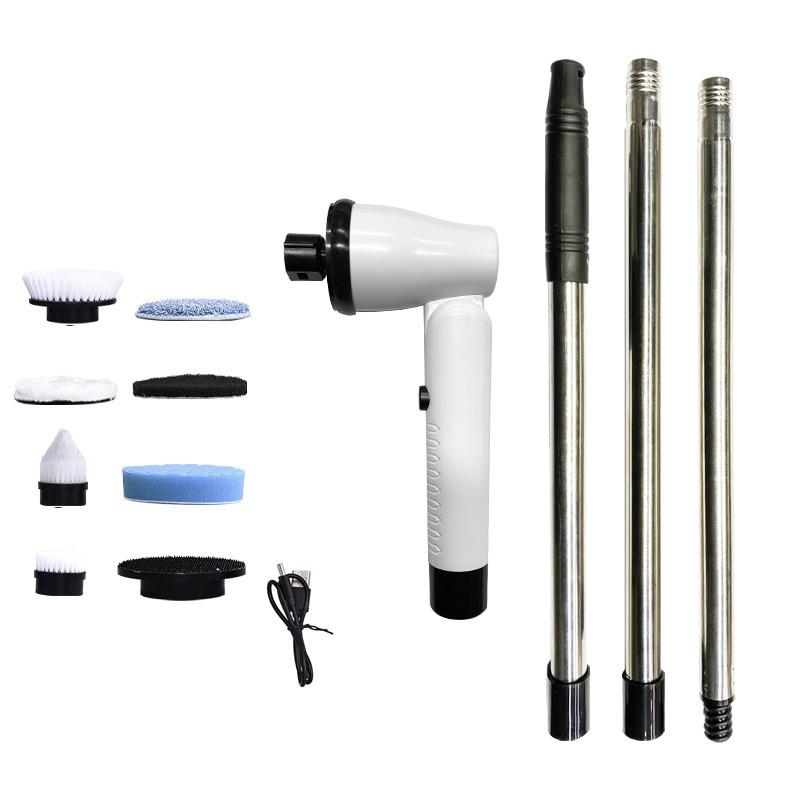 Electric Cleaning Brush For Bathroom Floor Hair Removal Water Squeegee Efficient Cleaning Rechargeable Electric Cleaning Brush