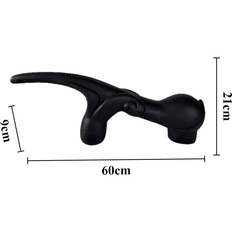 

Resin Sculptures Abstract Animal Art Ornament Modern Minimalist Desktop Ornaments Living Room Simple Decoration Accessories чёрный
