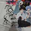 [USED] EVANGELION Evangelion T-shirt White XL Rare