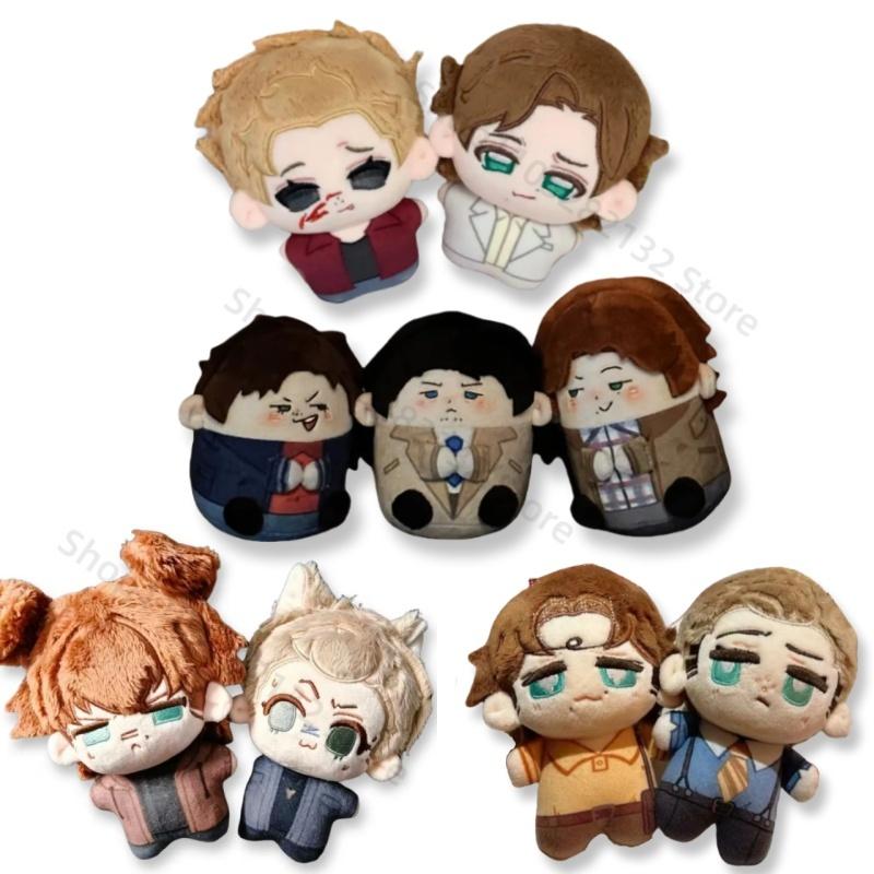 New Supernatural Plush Pendant Super Natural SPN Dean Sam Pendant Plushie Kawaii Backpack Keychain Doll Toy Collect Fans Gift