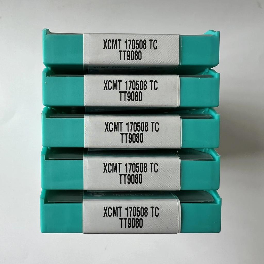 XCMT170508TC TT9080 / Industrial Indexable Carbide Inserts 10 Pcs