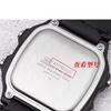 Accessori per cinturino da polso adatti per Casio Watch W-218h / F-108 AE1200 / 1000 / 1300 cinturino da polso in resina silicone 18mm