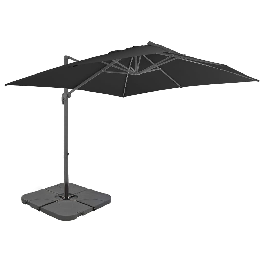 Portable Umbrella with Stand Anthracite Grey