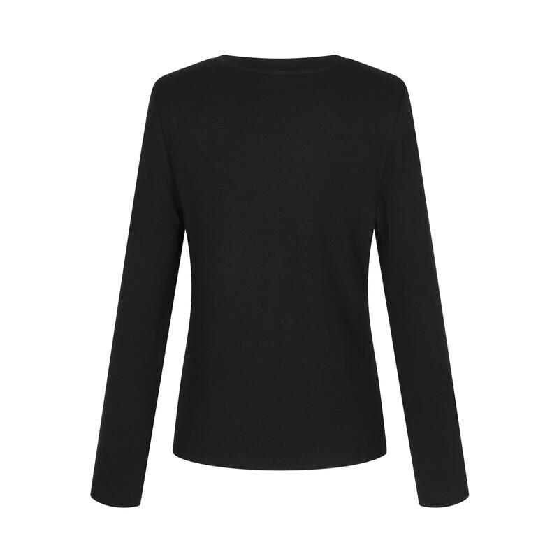 FivePlus Women's Slim Fit Sweet Animal Print Long Sleeve T-Shirt