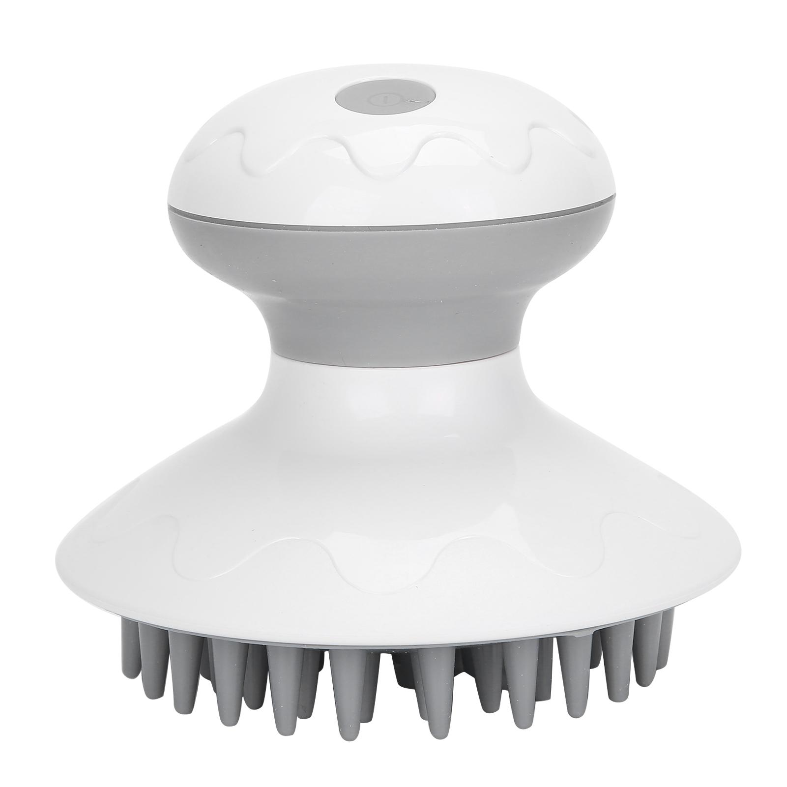 Электрический Массажер для Головы Водонепроницаемый Массажер для Кожи Головы Здоровый Уход Антискользящий Очищающий Массажер