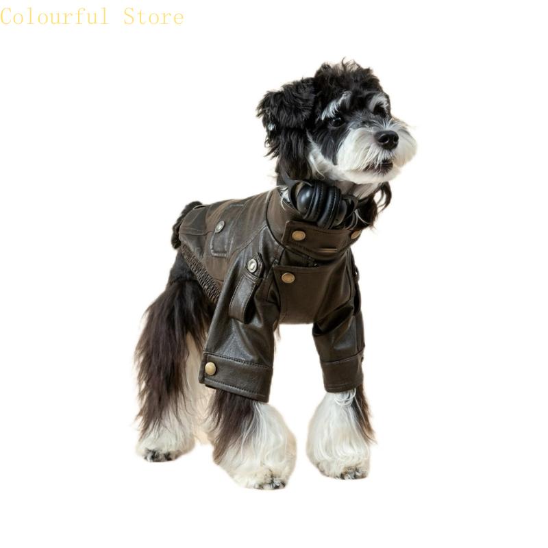 Small Dog Leather Jackets Motorcycles Styles