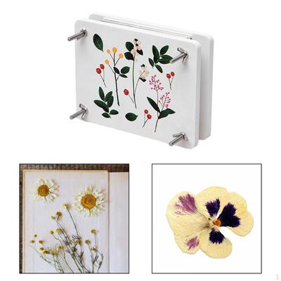 Set Fiori Pressati Fai da Te Fiori Pressati Strumento per Goffratura 21cmx16cm Pressatura