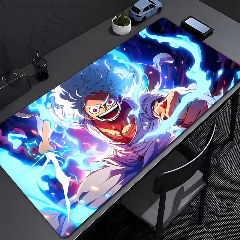 Mouse Pad Large ONE PIECE Luffy Anti-Slip Rubber Gaming MousePad Durable Desk Pad for Office and Gaming PC carpet Anime Mousepad