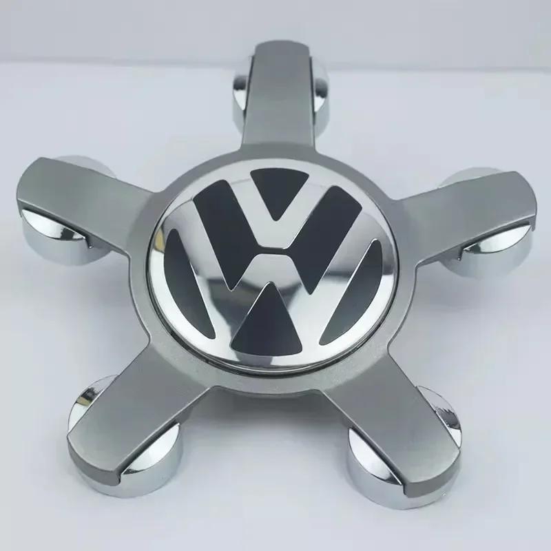 Hot 2025 New 4pcs 135mm Five claws Car Wheel Center Cap Hub Covers Badge logo 8R0601165 4F0601165N For Volkswagen VW Auto Access