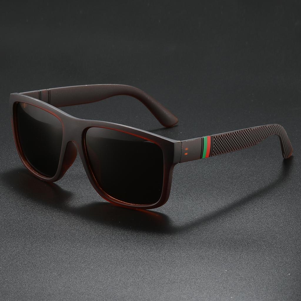 Fashion Oversized Polarized Sunglasses Men Women Luxury Driving Fishing Travel Vintage Square Sun Glasses For Man Uv400 Eyewear