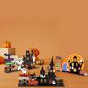 Cute Halloween Wooden Ornaments Cartoon Halloween Decoration Stand  Office