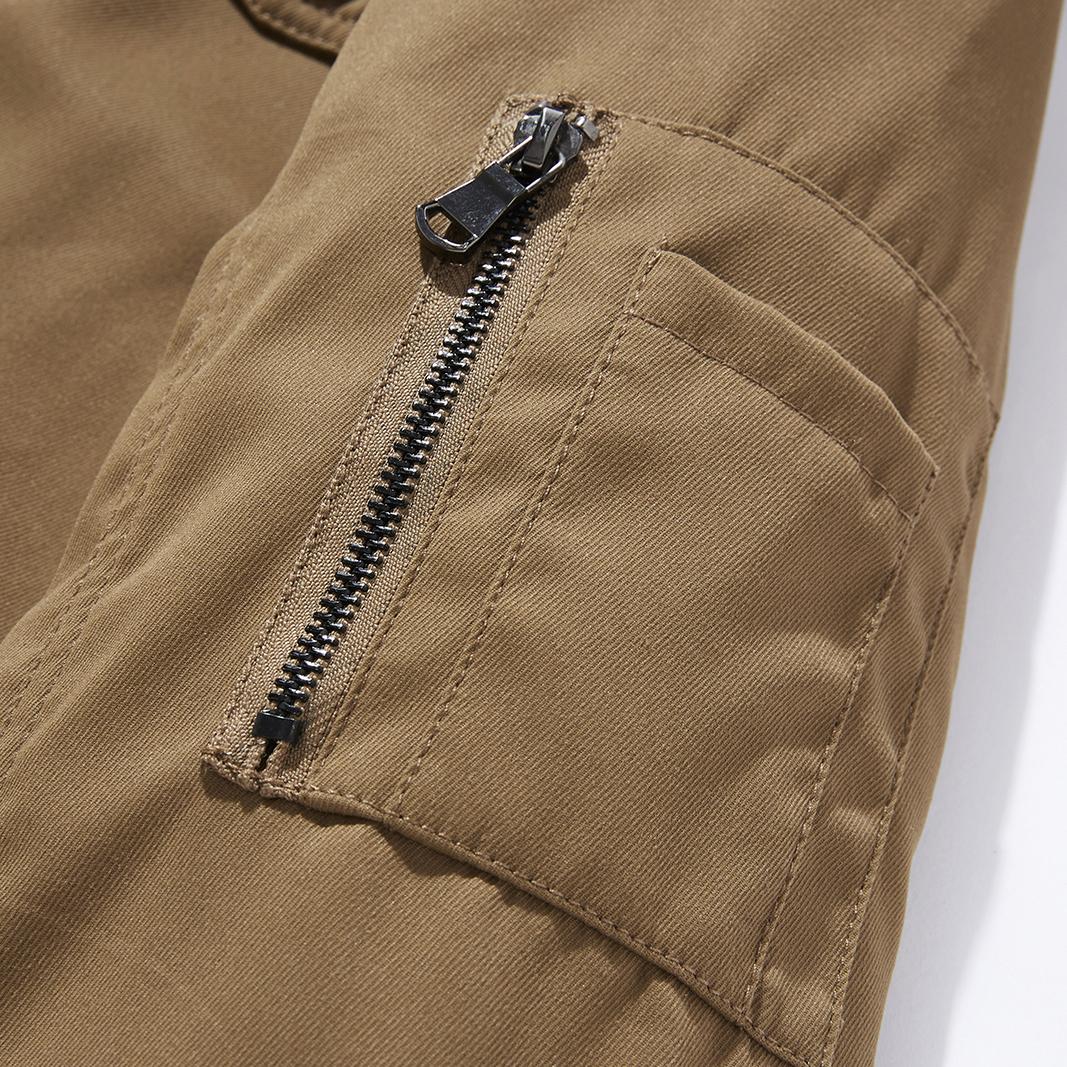 Зимнее водонепроницаемое теплое утолщенное пальто из искусственной овечьей шерсти — фото 8