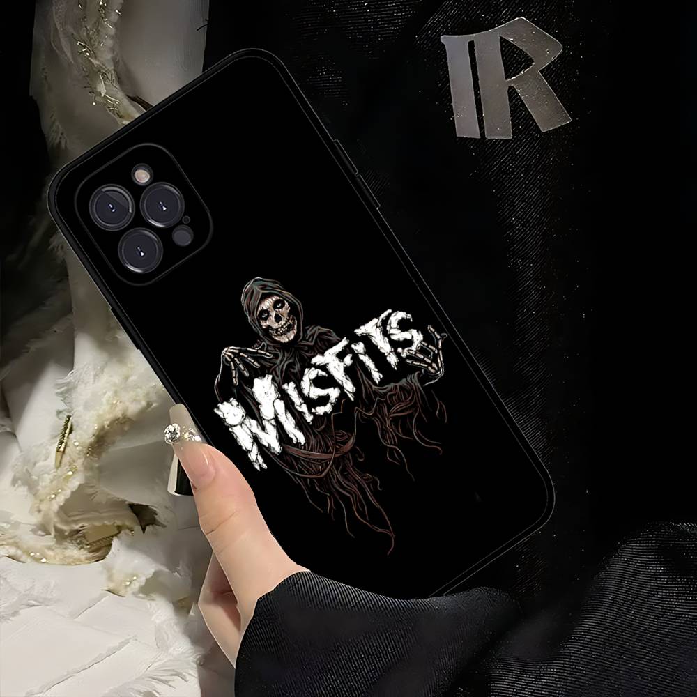 

The M-Misfits G-Glenn Danzig Phone Case For IPhone 16 Pro Max 15 17 Plus 14 13 12 Mini 11 Black Cover iPhone 16 plus
