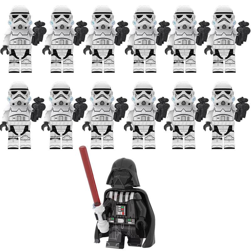 Star Battle Robot General Building Blocks Minifigure Kids Assembly Toy Figure War Series Poseable Joints Educational STEM Ages 6+ PYP
