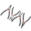 4Pcs Snap Ring Pliers Circlip Pliers Carbon Steel Hand Tools Set Kit for Repair Maintenance